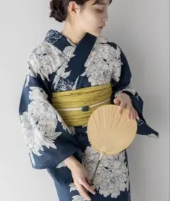 ゆかた館グレース 浴衣 こだわり浴衣５点セット レディース