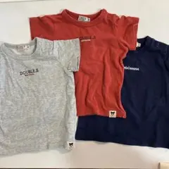 ミキハウス　Tシャツ 3枚セット サイズ80