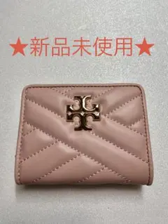 【新品未使用】TORY BURCH 二つ折り財布 ピンクのサムネイル
