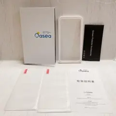 iPhone 14 Pro ガラスフィルム ガイド枠付 9H 高透過率✨2枚