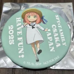 SPY×FAMILY アーニャ 缶バッジ 大阪万博 特典
