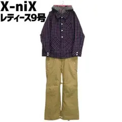 X-niX レディース つなぎ スノボウェア オールインワン スノーボードウエア