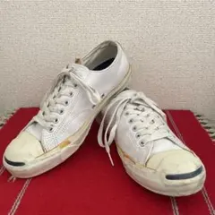CONVERSE Jack Purcell ホワイト　レザー US8 26.5
