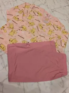 【新品タグ付き】ポケモン　ピンク　長袖パジャマ　サイズ120　年中素材