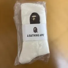A BATHING APE ソックス ホワイトのサムネイル