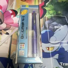 PILOT Dr.GRIP 4+1 多機能ペン パープル