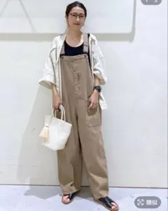 ニコアンド　オーバーオール　サロペット