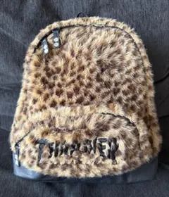 THRASHER レオパード柄 ファー リュック バックパックのサムネイル