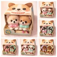 最新柄‼️パネル生地 ポメラニアン チワワ 柴犬 - メルカリ