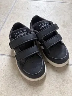 adidas ベビー スニーカー ブラック 14cm
