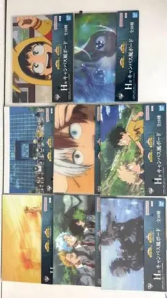 一番くじ ヒロアカ 紡がれる想い H賞キャンバス風ボード 8種