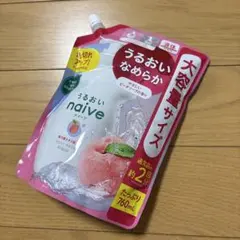 Kracie naive ボディソープ ピーチの香り 詰替用 760mL 開封済のサムネイル