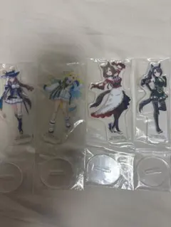 ウマ娘　一番くじ　アクリルスタンド4体セット