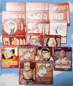 名探偵コナンカード　哀色の宿命　赤　31枚セット