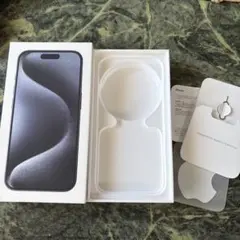 iPhone 15pro 箱のみ シール付き