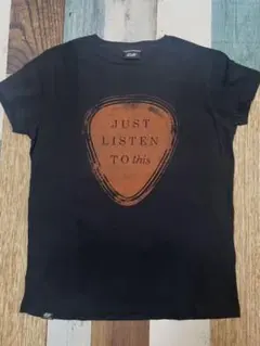 JUST LISTEN TO this Tシャツ 黒のサムネイル
