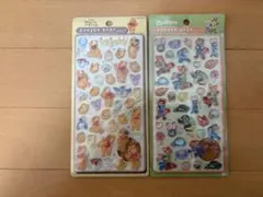ボンボンドロップステッカーシール プーさん ズートピア セット