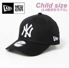 ニューエラ 帽子 キャップ キッズサイズ チャイルドサイズ ヤンキース ブラックのサムネイル
