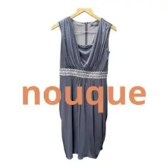 nouque ヌーク　グレー　ドレス　ノースリーブのサムネイル