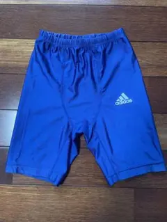 アディダスadidas インナーパンツ 130㎝ブルー