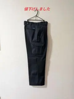 紺色カーゴ　ワークパンツ
