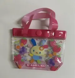 サンリオ ウサハナ プールバッグ風ミニポーチ