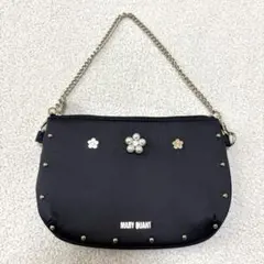 MARY QUANT ポーチ パール デイジー チェーン付きのサムネイル