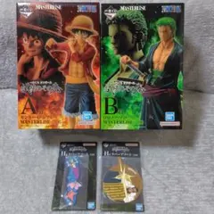 【新品未開封】一番くじ ワンピース 試練のその先へ A賞 ルフィ B賞 ゾロ