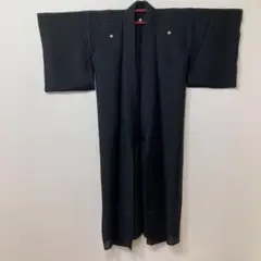 夏用 喪服 着物 五つ紋 ブラック