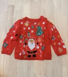 クリスマス柄 ニットセーター ベビー服