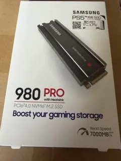 Samsung 980 PRO ヒートシンクモデル 1TB サムスン(SAMSUNG) 980 PRO ヒートシンクモデル 1TB PS5動作確認済み