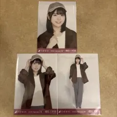乃木坂46 増田三莉音 生写真 オーバージャケット+キャップ コンプ