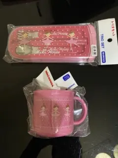 新品未使用　ミキハウス バレリーナ カトラリーセット