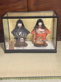 アンティーク　こけし雛人形セット アンティーク こけし雛人形セット