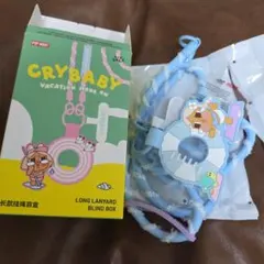 CRYBABY Vacation Mode On ストラップ水色 クライベイビー