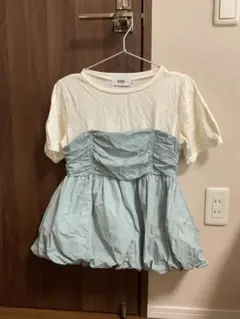 【AZUL BY MOUSSY】ドッキング バルーン トップス