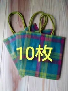 伊勢丹 小 紙袋 10枚 マクミラン柄