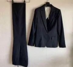 ナチュラルビューティーベーシック パンツスーツ 上M下XS W64 シルクDMW