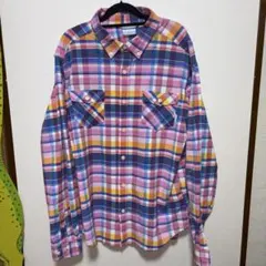 Columbia チェック柄 XL オムニシールド　ストレッチ　コロンビア