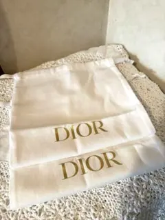 Dior 布製ポーチ 2枚セット