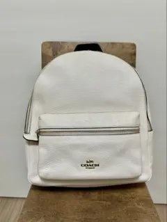 COACH レザーリュック　オフホワイト