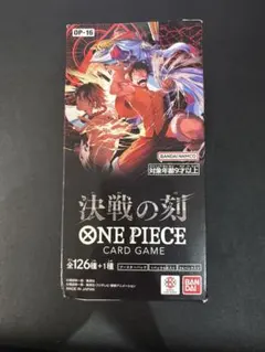 テープ付き】ワンピースカード 決戦の刻 1BOX - メルカリ