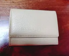バーバリー　ベージュ レザー コインケース