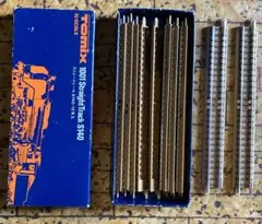 TOMIX Nゲージ 1001 ストレートレール S140 10本セットのサムネイル