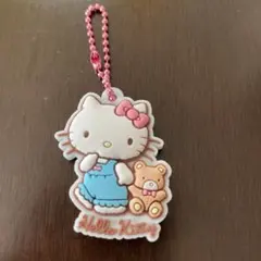 サンリオ　ぷっくりラバーマスコット付きGUMMI ①ハローキティ