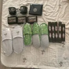 ディズニーシー　ミラコスタホテル宿泊者アメニティ　エコバッグ　コップ　缶