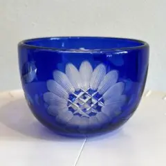 ゆずりは工房 藍彩白絵花 抹茶碗（平型） - メルカリ