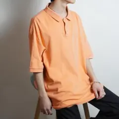 Polo by Ralph Lauren ビッグポロシャツ オレンジ/S445
