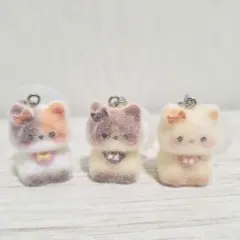 猫ちゃん　フロッキー　めじるしアクセサリー