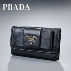 お値下げ‼️ ✨美品 大人気✨ プラダ サフィアーノ キーケース 6連 ブラック 楽天市場】【新品】 プラダ キーケース 6連 サフィアーノ